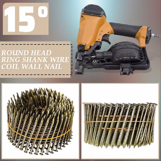 와이어 용접 코일 루핑 못